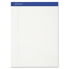 Pads,Perforated,50 Sheets,Legal Rule,8-1/2"x11-3/4",12/Pk,WE