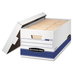 Stor/File Storage Boxes,W/Lid,Letter,12"x24"x10",12/CT,WE/BE
