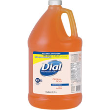 Liquid Soap Refill, Antibacterial, 1 Gallon, 4/CT Orig Gold