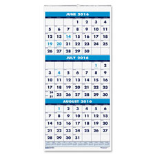CALENDAR,WALL,3MNTH ACDMC