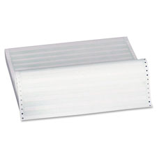 Computer Paper,20 lb.,1Part,14-7/8"x11",2400/CT,1/2" GN Bar