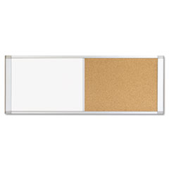 Dry-Erase Combo Cubicle Board, 48"x18", AM/WE