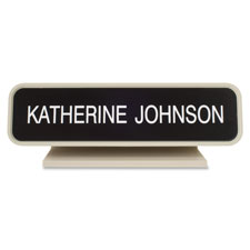 SIGN, DESK, DESIGNER, 2X8, AD