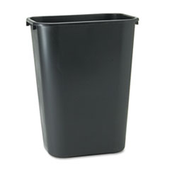Rectangular Wastebasket,41 Qt,11"x15-1/4"x20",BK