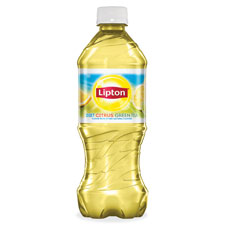 Lipton Diet Citrus Green Tea, Plastic, 20oz., 24/CT, GN