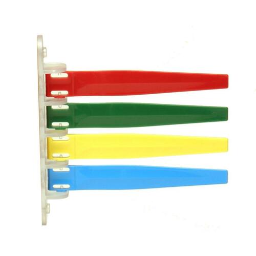 Exam Room Signal, 4 Flags, Std, RD/GN/YW/BE