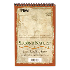 Steno/Reporter Book, Gregg Rule, 6'x9', 80 Sht, White