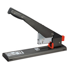 Stapler, Heavy-Duty , 215 Sheet Cap., 2-3/4" Adj. Throat,BK