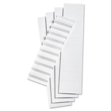 File Folder Label Inserts, Blank, 1/5 Tab Cut, 100/ST, WE