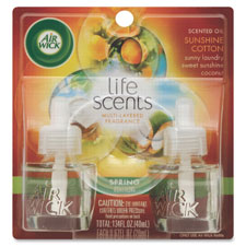 Airwick Scntd Oil Warmer Refill, 2/.67oz., Sunshine Cotton