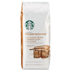 Ground Coffee Bags, 1 lb., Medium/Pike Place Roast