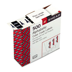 Color Code Labels, "Y", 1"x1-1/4", 500/RL, Violet
