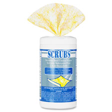 Stainless Steel Clnr Towels,Lemon,9-3/4"x10-1/2",35/EA,GY/WE