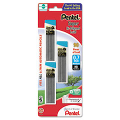 Lead Refill, HB Hardness, .7mm, 3/TB, Black