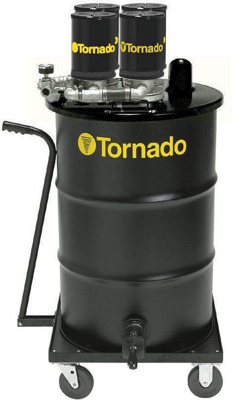 JUMBO WET ONLY AIR VACUUM, QUAD VENTURI, 55 GALLON