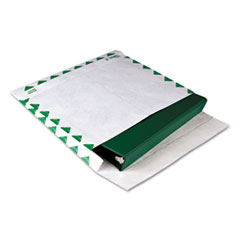 Tyvek Open-Side Envelope,1st Class,10"x13"x2",100/CT,White