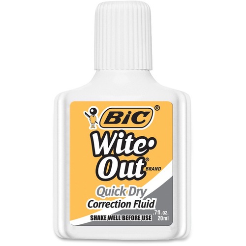 Correction Fluid, Quick Dry , 22ml, White