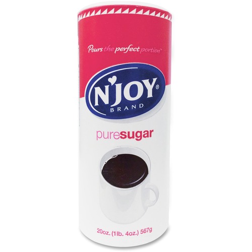 Cane Sugar, 20 oz Canister Dispenser, Red