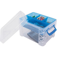BOX,STORAGE,5 COMP,CLR