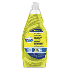 Pot/Pan Detergent, Dish Liquid, Lemon, 38oz, Yellow