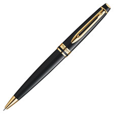 Pen, Ballpoint, 2-4/5"Wx6-9/10"Lx1-3/5"H, BKGD